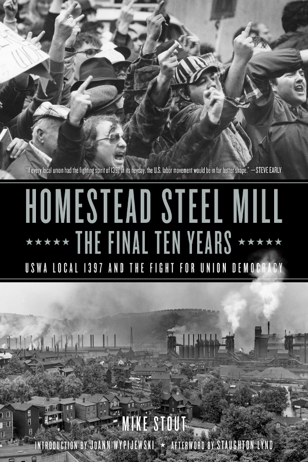 Book cover of Mike Stout's Homestead Steel Mill, The Final Ten Years