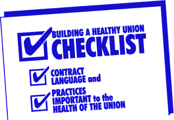Building a Healthy Union – Checklist