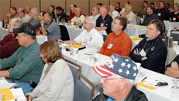 Delegates from several unions and plants