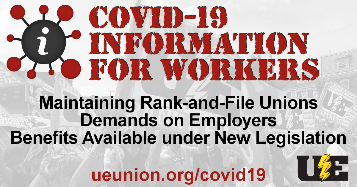 Covid 19 Information For Workers Ue