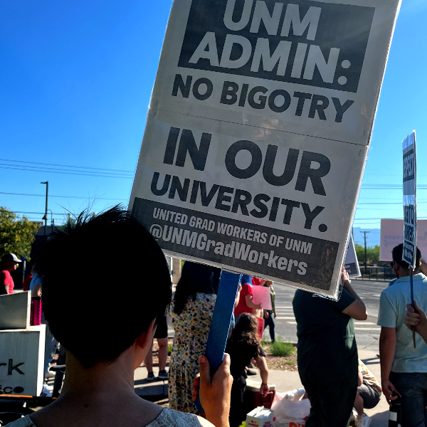  No Bigotry in Our University.