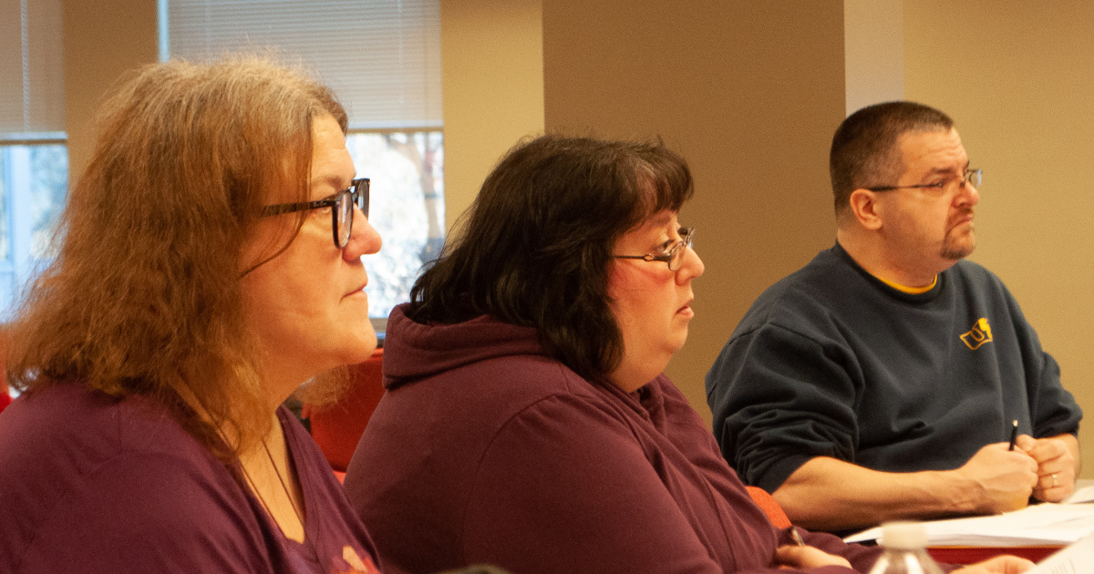 Photo of Margaret Dabrowski, Kelly Robtoy and Bill Ladd