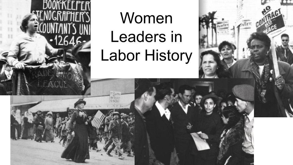 Women leaders in labor history
