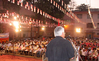 Photo: more than a thousand people attended the NTIU Congress opening session.